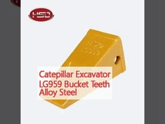 کاوشگر Catepillar LG959 دندانهای سطل از فولاد آلیاژ