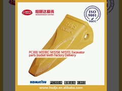 PC300 14151RC 14151SK 14151TL قطعات حفاری دندانهای سطل کارخانه تحویل