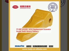 PC400 14152RC 14152 جایگزین حفاری دندانهای سطل کارخانه تحویل