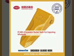 PC400-4 دندان های سطل حفاری برای صادرات عمده