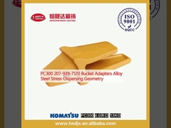 PC300 207-939-7120 آداپتورهای سطل آلیاژ فولاد هندسه تفرق فشار