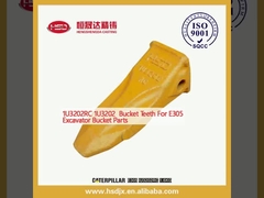 1U3202RC 1U3202 دندان های سطل برای قطعات سطل حفاری E305