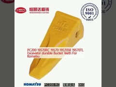 PC200 19570RC 19570 19570 SK 19570TL حفاری ماندگار دندان سطل برای Komatsu