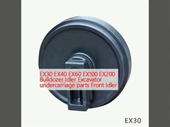 EX30 EX40 EX60 EX100 EX200 بلدوزر Idler قطعات زیرروی حفاری Idler جلو
