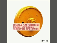EX30 EX40 EX60 EX100 EX200 بلدوزر Idler قطعات زیرروی حفاری Idler جلو