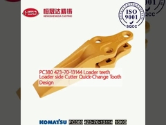 PC380 423-70-13144 دندانهای بارگذاری دندانهای طرف بارگذاری برش دهنده سریع تغییر