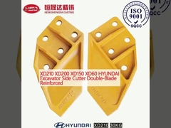 XD210 XD200 XD150 XD60 HYUNDAI حفاری قطعه کش دو تیغه تقویت شده