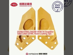 EX200 EX300 ZAX300 HITACHI حفاری طرف برش 52HRC سنگ خرد کردن نکات