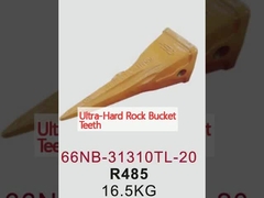 دندانهای سطل سنگ بسیار سخت