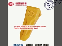 PC60RC PC60 PC60TL دندانهای سطل حفاری فولاد آلیاژ با کیفیت بالا