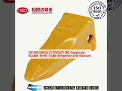 DH130 DH55 2713Y1221 18S Excavator Bucket Teeth ضد شکستگی سه گانه