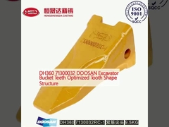 DH360 71300032 DOOSAN دندان های سطل حفاری ساختار شکل دندان بهینه شده