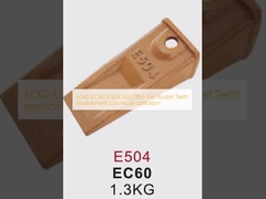 EC60 EC140 E504 14527863 تعویض دندانهای سطل مسطح عملکرد کم سر و صدا
