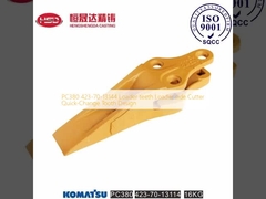 PC380 423-70-13144 دندانهای بارگذاری دندانهای طرف بارگذاری برش دهنده سریع تغییر