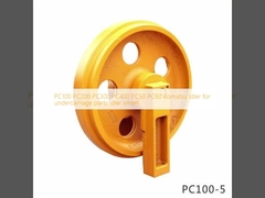 PC100 PC200 PC300 PC400 PC50 PC60 Komatsu Idler برای قطعات زیرروی چرخ بیکار