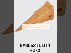 D11 D12 D12TL 6Y3552TL دندانهای ریپر کارایی نفوذ درجه معدن
