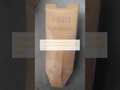 LD700RC دندون های سطل سنگی برای حفاری معدن Sany قطعات مقاوم سنگین