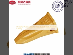 PC100RC PC100 Excavator Rock Bucket Teeth Precision Casting (مصنوعات صیقل دقیق دندان های سطل سنگ)