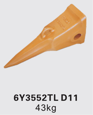 D11 D12 D12TL 6Y3552TL دندانهای ریپر کارایی نفوذ درجه معدن