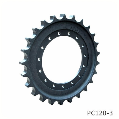 PC120 PC200 PC300 PC400 کاماتسو قطعات زیربنای Excavator Sprocket